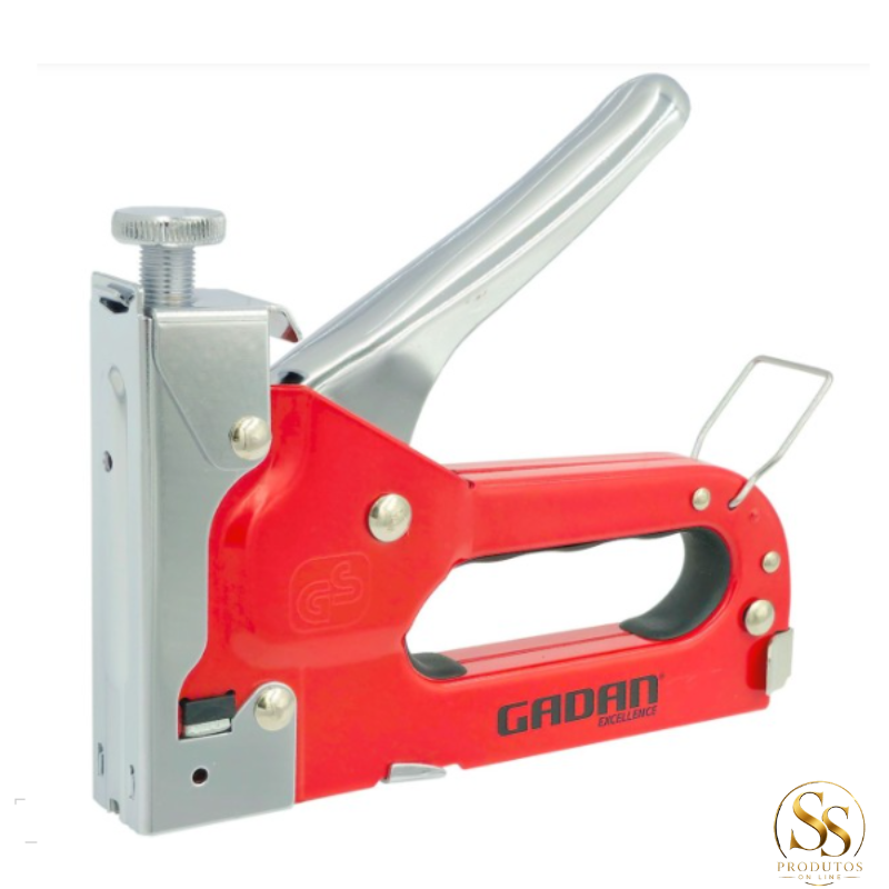 Grampeador Tapeceiro 4-14mm Profissional Gadan - Imagem 2